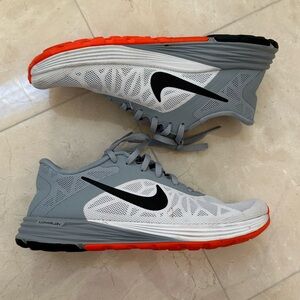 Grey Nike Lunar Launch Running Sneakers